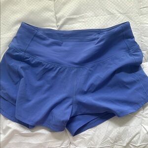 Women's Blue Athletic Shorts